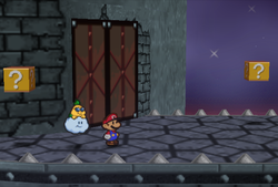 Sixth and seventh ? Blocks in Bowser's Castle of Paper Mario.