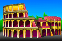 The Colosseum in Mario is Missing! (DOS)