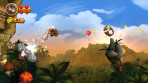 1-5: Canopy Cannons The fifth level, Canopy Cannons is a jungle level featuring several Barrel Cannons
