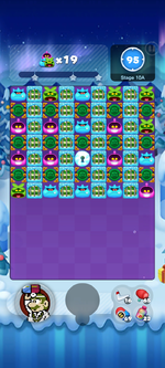 Stage 10A from Dr. Mario World