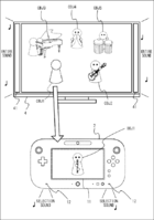 Image from a patent filed by Nintendo regarding the Bugband feature in Game & Wario