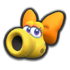 Yellow Birdo's head icon in Mario Kart 8 Deluxe.