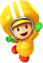Yellow Toad (Pit Crew) from Mario Kart Tour