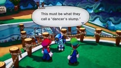 The Stepped into a Slump side quest in Mario & Luigi: Brothership.