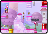 Image of an unnamed level in Mini Mario & Friends: amiibo Challenge