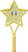 A Fever Racket from Mario Tennis Fever
