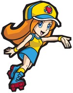 Artwork of Mona from WarioWare: Twisted!