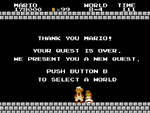 The image for "Ending" from Super Mario Bros. on Nintendo Music