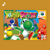 Cover image for the Top tracks playlist from Yoshi's Story on Nintendo Music