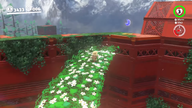 The location of a Power Moon in Super Mario Odyssey