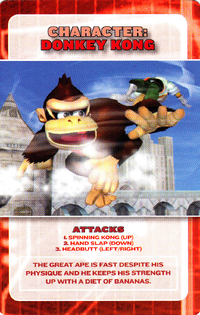 A card from Super Smash Bros. Melee Battle Cards.