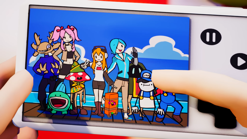 File:Sunset Paradise Photograph with Mario.png