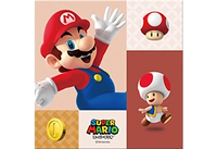 Super Mario Satsuei merchandise.