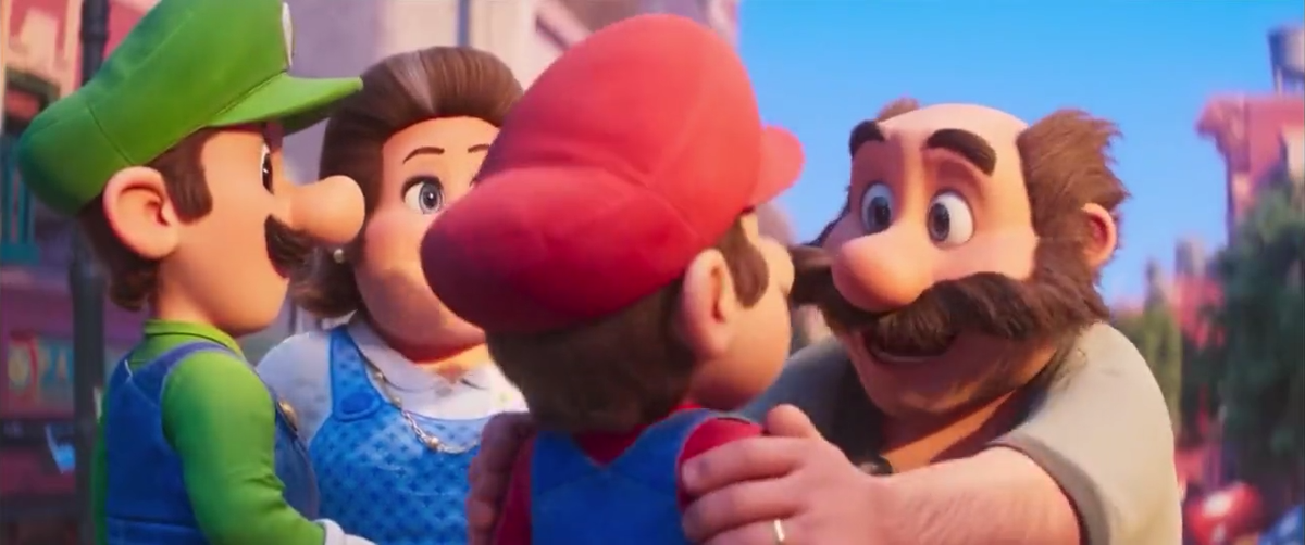 File:TSMBM Mario Luigi parents reunion.png - Super Mario Wiki, the ...