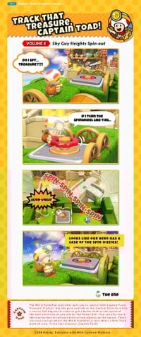 Track That Treasure, Captain Toad! Volume 4