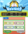 WarioWatch title screen