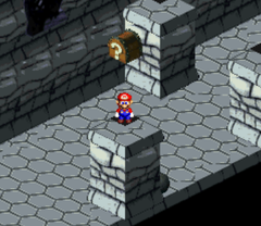 Fifth Treasure in Bowser's Keep of Super Mario RPG: Legend of the Seven Stars.