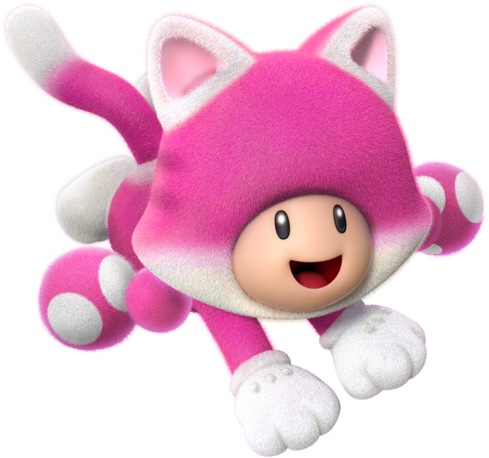 File Cat Toadette Png Super Mario Wiki The Mario Encyclopedia