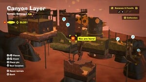 Screenshot of a Glitzoid location from Donkey Kong Bananza