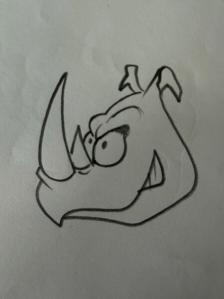 File:DKC Rambi Concept Art Face.jpg