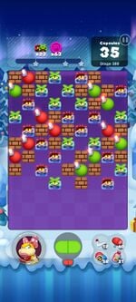 Stage 389 from Dr. Mario World since March 18, 2021