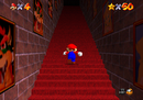 The "endless" stairs in Super Mario 64