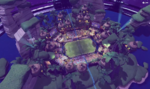 Jungle Retreat in Mario Strikers: Battle League