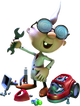 Artwork of Professor E. Gadd from Luigi's Mansion 2 HD
