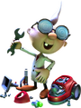 Artwork of Professor E. Gadd from Luigi's Mansion 2 HD