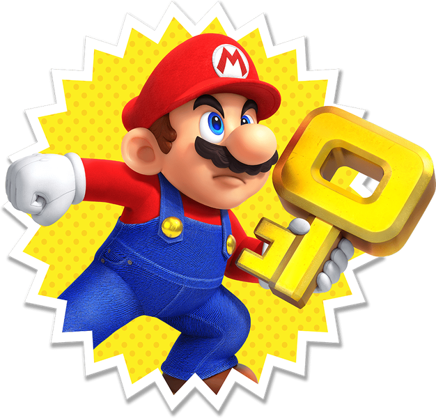 File:MvDK NS Mario Holding Key.png
