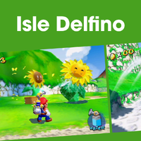 Cover image for the Isle Delfino playlist from Super Mario Sunshine on Nintendo Music