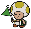 Unused recolor of Guide Toad