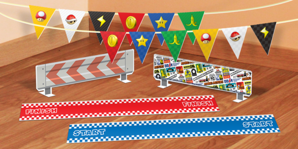 Presentation banner for a set of Mario Kart Live: Home Circuit printables
