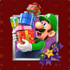 Luigi card from a holiday-themed Memory Match-up activity