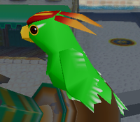 A bird from Mario sunshine