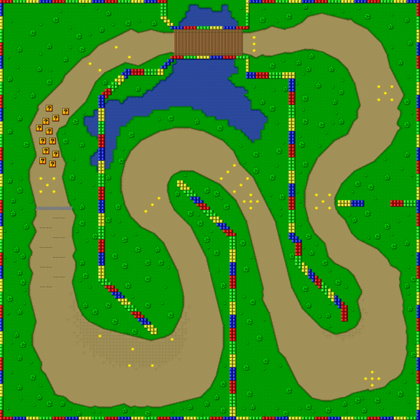 File:SMK Donut Plains 1 Overhead Map.png
