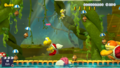 A forest course in the Super Mario 3D World style with many enemies