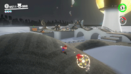 The location of a Power Moon in Super Mario Odyssey