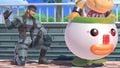 A C4 placed on Bowser Jr.