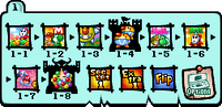 World 1 Map - Yoshi's Island DS.png