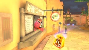 A Yoshi's location in Mario Kart World