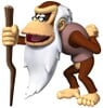 Artwork of Cranky Kong for DK: Jungle Climber
