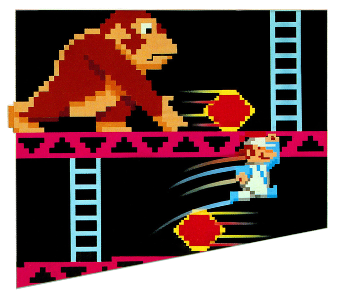 File:DK - NES artwork.png