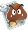 Goomba Clinic Event 2 Medal (Sparkly) from Dr. Mario World