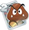 Goomba Clinic Event 2 Medal (Sparkly) from Dr. Mario World