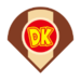 Donkey Kong's emblem from baseball from Mario Sports Superstars