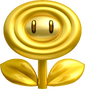 Gold Flower artwork for New Super Mario Bros. 2