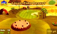 Hole 15 of Layer-Cake Desert (golf course)