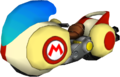 The model for Baby Mario's Jet Bubble from Mario Kart Wii
