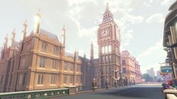 Tour London Loop as it appears in Mario Kart 8 Deluxe